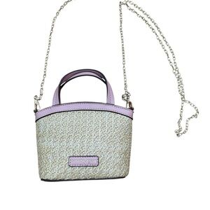 Nanette Lepore for Keds Mini Bag in Lavender and Cream